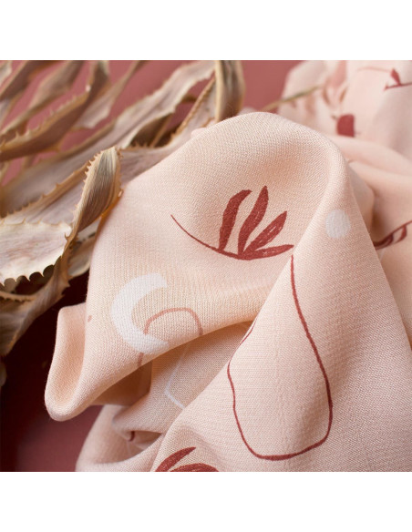 Tessuto viscosa Sandstorm Blush - Atelier Brunette