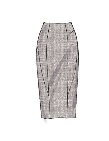 Modello di gonna - Vogue 8750