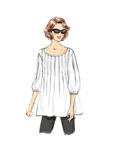 Modello di top - Butterick 6024