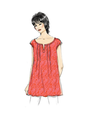 Modello di top - Butterick 6024