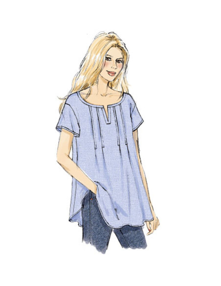 Modello di top - Butterick 6024