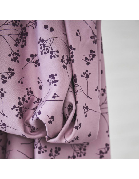 Tessuto twill viscosa - Steli Lilla