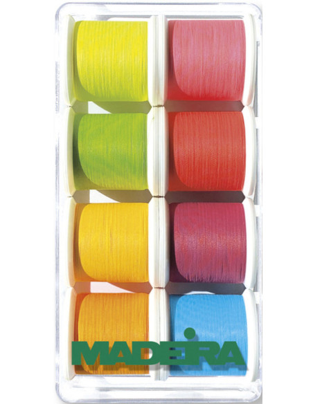 Mini scatola di fili da ricamo Frosted Matt Madeira
