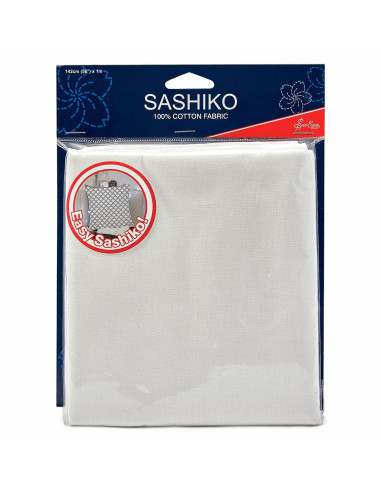 Tessuto sashiko - Avorio