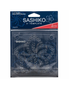 Modello per sashiko - Fiore di ciliegio