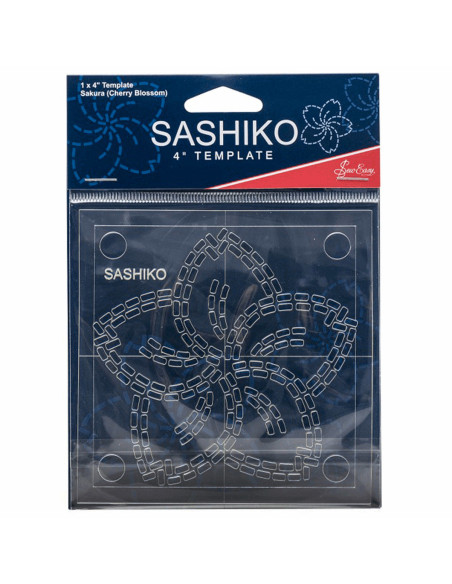 Modello per sashiko - Fiore di ciliegio