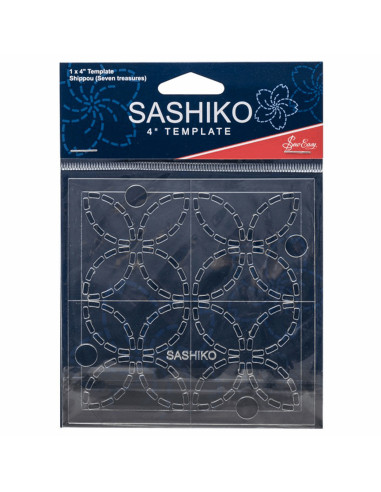 Modello per sashiko - Sette tesori