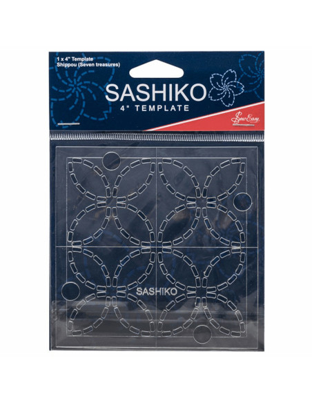 Modello per sashiko - Sette tesori