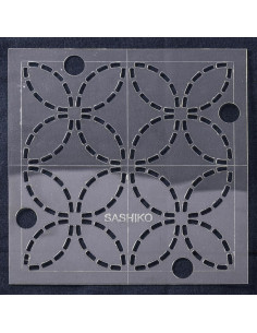 Modello per sashiko - Sette tesori 2