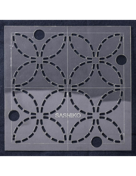 Modello per sashiko - Sette tesori