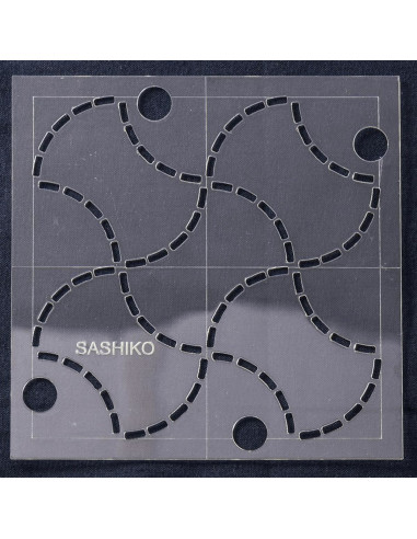 Modello per sashiko - Fondou
