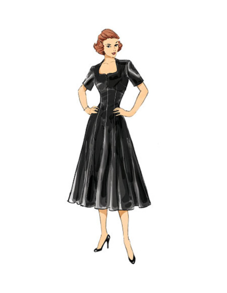 Modello di abito - Butterick 6018