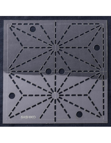 Modello per sashiko - Asa No Ha