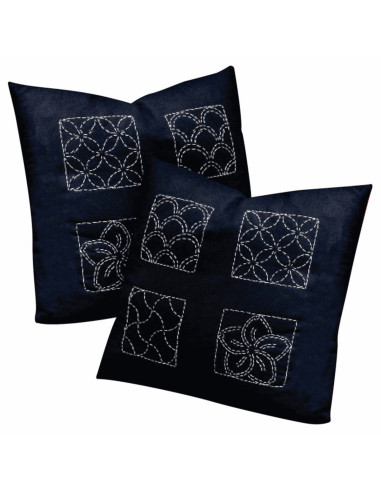 Tessuto sashiko - Blu marino scuro