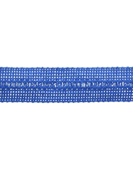 Treccia pre-piegata acrilica al metro - Blu reale