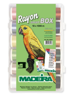 Valigia di fili da ricamo SmartBox Rayon Madeira