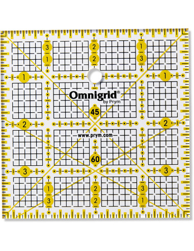 Regola patchwork Omnigrid 4 x 4 pollici