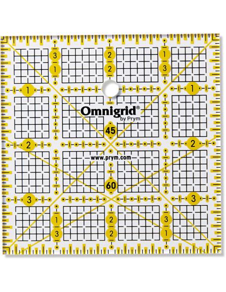 Regola patchwork Omnigrid 4 x 4 pollici