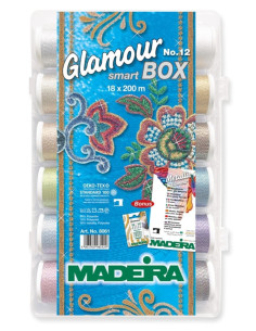 Valigia di fili da ricamo SmartBox Glamour Madeira