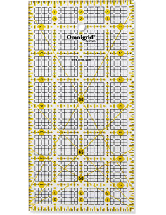 Regola patchwork Omnigrid 4 x 8 pollici