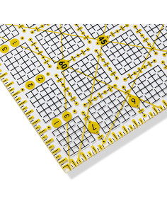 Regola patchwork Omnigrid 4 x 8 pollici 2
