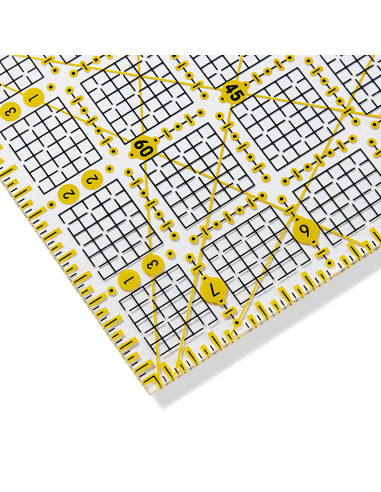 Regola patchwork Omnigrid 4 x 8 pollici