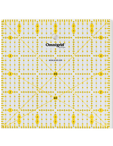 Regola patchwork Omnigrid 6 x 6 pollici