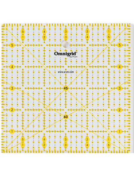 Regola patchwork Omnigrid 6 x 6 pollici