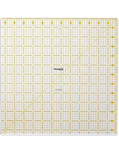 Regola patchwork Omnigrid 12,5 x 12,5 pollici