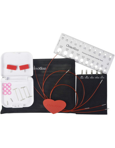Set di ferri circolari intercambiabili Twist Mini ChiaoGoo