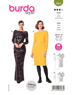 Modello di abito - Burda 6068