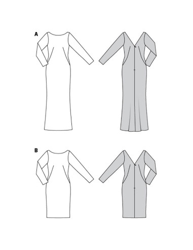 Modello di abito - Burda 6068