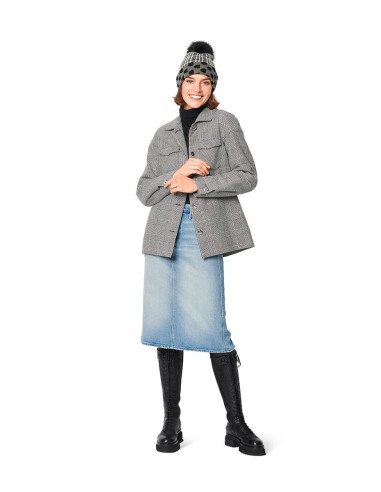 Modello di cappotto e giacca - Burda 6069