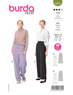 Modello di pantaloni - Burda 6079