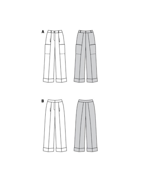 Modello di pantaloni - Burda 6079