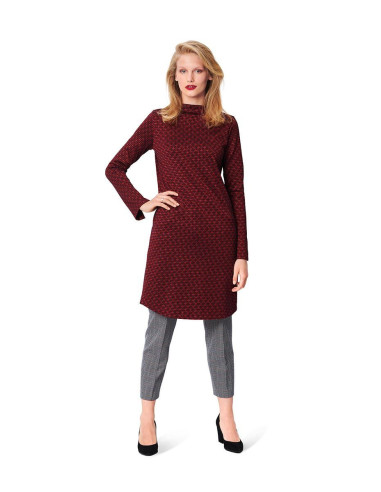 Modello di abito e T-shirt - Burda 6080