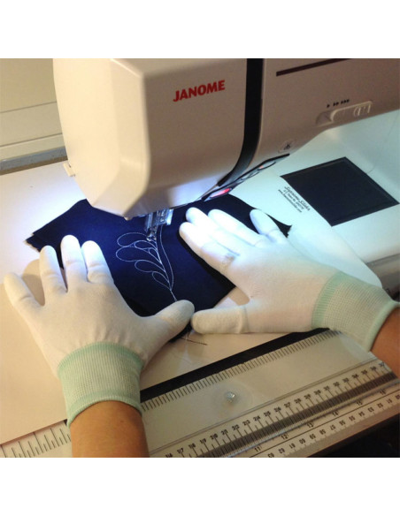 Guanti speciali per quilting a macchina