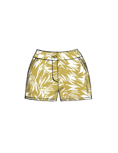 Modello di pantaloncini - Vogue 9008