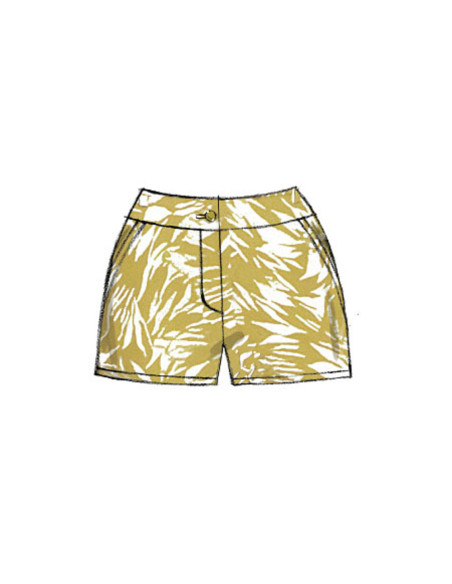 Modello di pantaloncini - Vogue 9008
