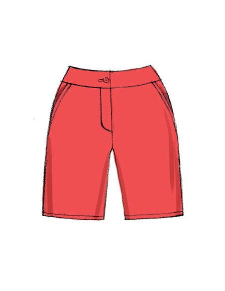Modello di pantaloncini - Vogue 9008