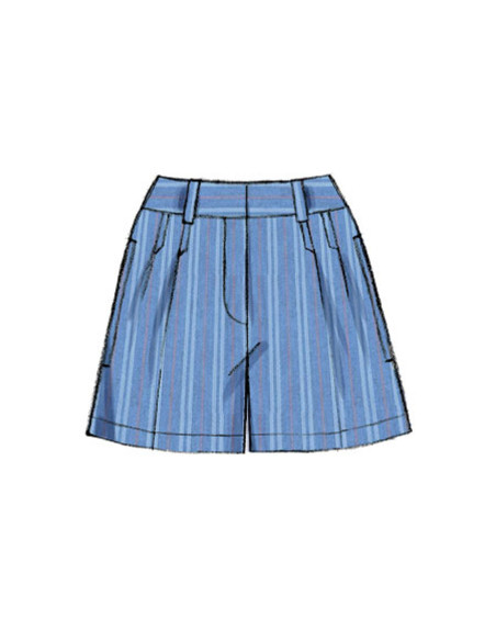 Modello di pantaloncini - Vogue 9008