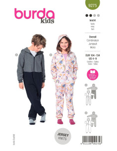 Modello di tuta - Burda 9275