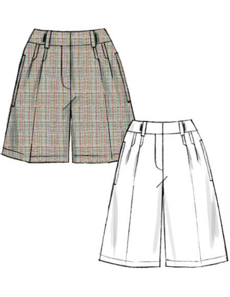 Modello di pantaloncini - Vogue 9008