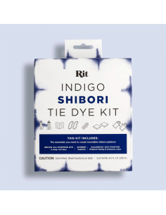 Kit tintura tessuti Tie-Dye Indigo Shibori Rit