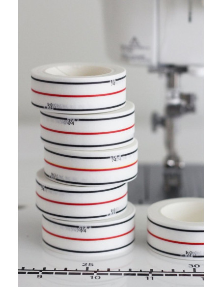Nastro guida per macchina Diagonal Seam Tape - Bianco