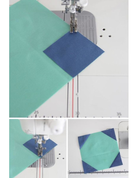 Nastro guida per macchina Diagonal Seam Tape - Bianco