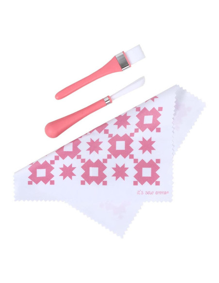 Set di pulizia per macchine da cucire - Rosa