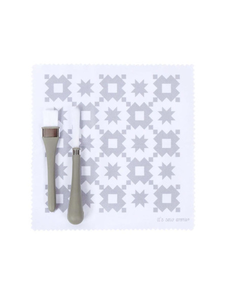 Set di pulizia per macchine da cucire - Grigio