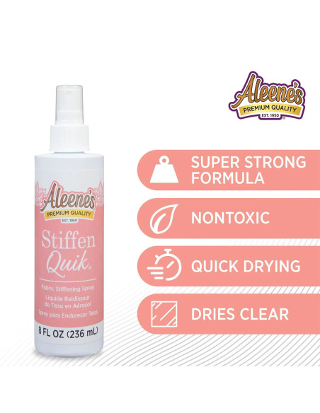 Spray indurente per tessuti Stiffen Quik Aleene's