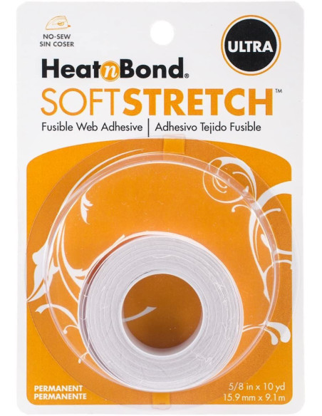 Nastro adesivo termoadesivo per tessuti elasticizzati HeatNBond - 15,9 mm x 9,10 m